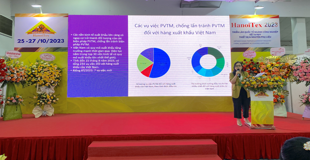 Cục Phòng vệ thương mại tổ chức khoá tập huấn “Chính sách và quy định về xuất xứ và chống lẩn tránh biện pháp phòng vệ thương mại” tại TP. Hà Nội