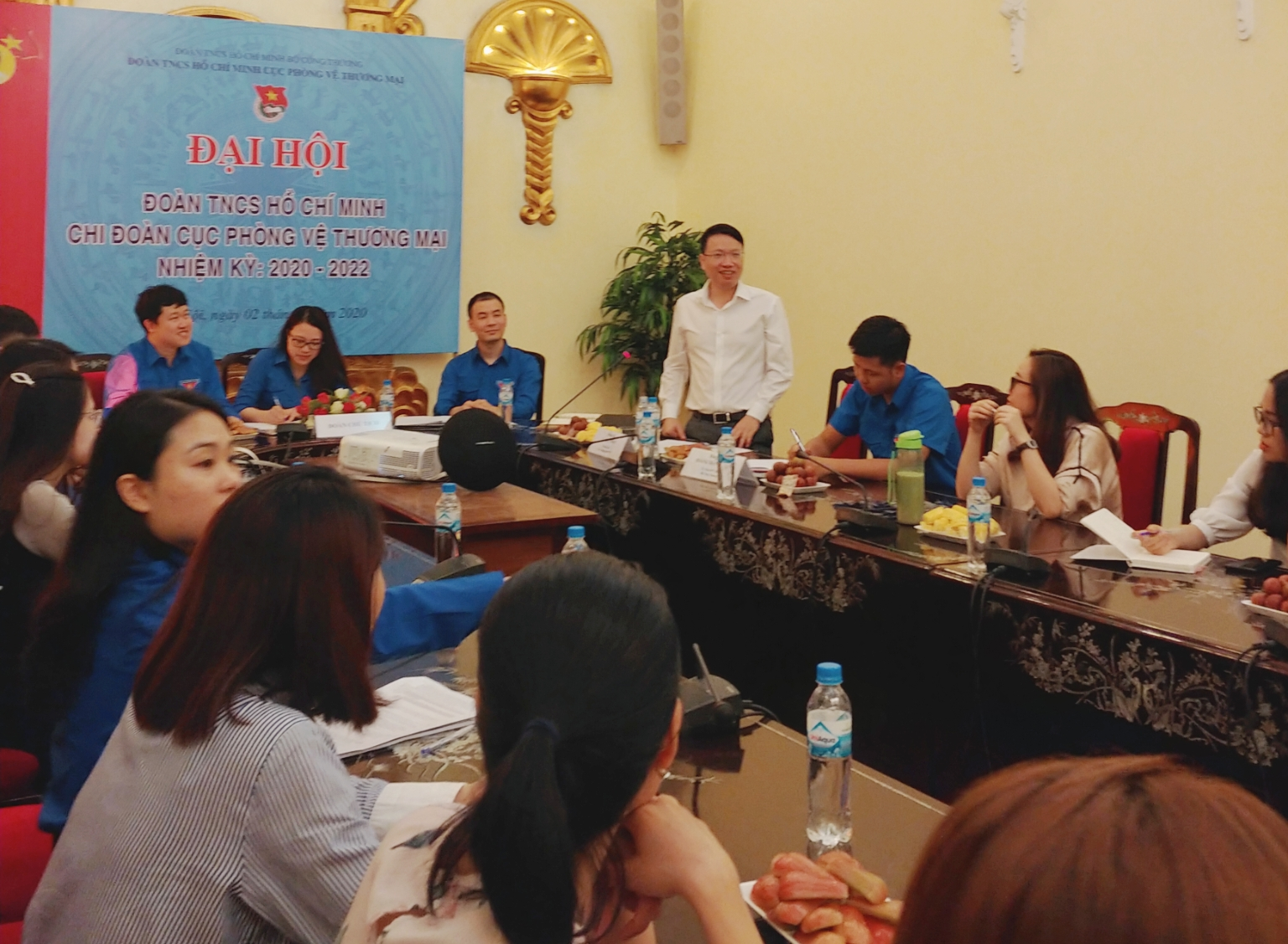 Tổ chức thành công Đại hội Chi đoàn Cục Phòng vệ thương mại nhiệm kỳ 2020 - 2022