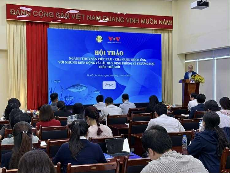 Hội thảo “Ngành Thủy sản Việt Nam - Khả năng thích ứng với biến động và các quy định phòng vệ thương mại trên thế giới” tại Thành phố Hồ Chí Minh